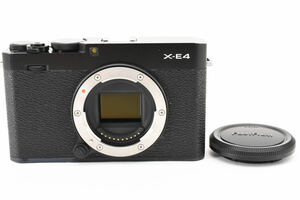 FUJIFILM 富士フイルム ミラーレスデジタルカメラ X-E4 ボディ ブラック 【現状品】 #1358