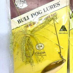 絶版 オールド ブルドック BULL DOG LURES スピナーベイト 3/8oz 3個セット ブラックバス 送料無料の画像3