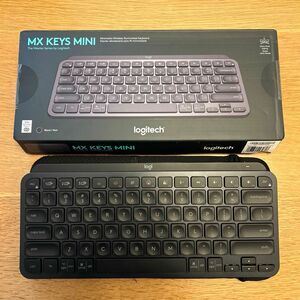 ロジクール MX KEYS MINI USキーボード Black 保護ケースつき