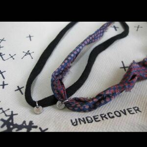 05AW UNDERCOVERISM 布ブレスレット ネックレス 2本セット U刻印 arts&crafts アンダーカバー アンダーカバーイズム