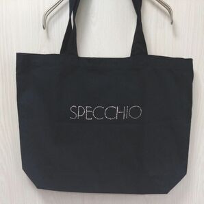 【中古品】SPECCHIO コットンロゴトートバック トートバック大きめ 肩掛け