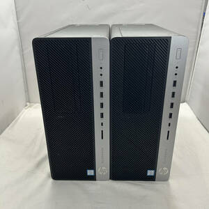 【2台セットジャンク品】HP EliteDesk800G4TWR intel Corei7 第8世代【040801】