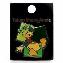 ディズニー　ドナルド　TDLぬいぐるみピン　東京ディズニーランド　2000年頃　新品_画像1