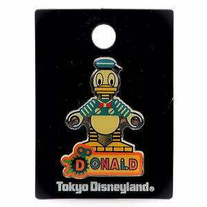 Disney Donald Tdl Toy Robot Pin Tokyo Disneyland 2000 New