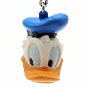  Disney Дональд PVC фигурка цепочка для ключей head Applause фирма 1990 годы 