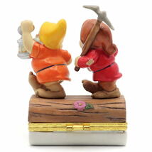 ディズニー　白雪姫と7人の小人　陶器ヒンジボックス4点　Bradford Exchange社　2013年　個別番号入り_画像5