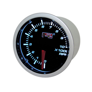  auto gauge :52φ 2inch smoked meter tachometer white LED/52-ASMTASWL-270 ht