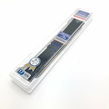 新品正規品 SEIKO セイコー バンド 17mm 牛革ワニ型押し(切身撥水)DAP6 黒色 送料無料_画像3