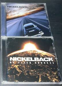 ニッケルバック　NICKELBACK　2枚　★　ALL THE RIGHT REASONS　（新品） +　NO FIXED ADDRESS　（中古）　　★