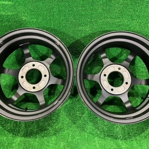 ★愛知発 二本のみ SSR SSF TYPE-C 14×5J 110/4穴 +45 ハブ径73ｍｍ 軽量ホイール 120サイズ 1個口発送 ※商品説明要確認 の画像10