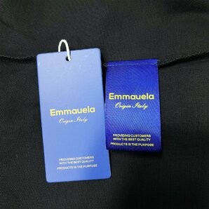 高級・半袖Tシャツ 定価2万◆Emmauela・イタリア・ミラノ発◆上品 吸汗 快適 ロボット 遊び心 手描き風 トップス カジュアル XL/50サイズの画像9