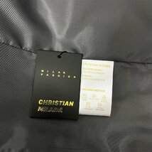 定価6万★christian milada・ミラノ発・テーラードジャケット★高級 薄手 無地 ブレザー 通勤 OL オフィス フォーマル レディース S/34_画像9