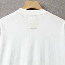 絶賛・半袖Tシャツ 定価2万◆Emmauela・イタリア・ミラノ発◆綿100％ 上質 吸汗速乾 個性 夕焼け スウェット レジャー リゾート 夏服 M/46_画像4