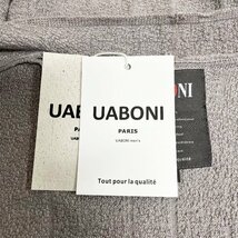 上級EU製＆定価5万◆UABONI*Paris*カーディガン*ユアボニ*パリ発◆上質 ソフト ニット ゆったり 暖かい 無地 トレンド シンプル 普段着 XL_画像8