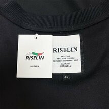 高級ヨーロッパ製※定価4万◆ブルガリア発※RISELIN トレーナー 上品 ソフト 快適 バラ プリント トップス カットソー スウェット XL/50_画像8