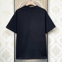 定番EU製＆定価2万◆UABONI*Paris*半袖Tシャツ*ユアボニ*パリ発◆上質コットン 個性 ゆったり 英字 油絵 シンプル おしゃれ 2XL/52サイズ_画像2