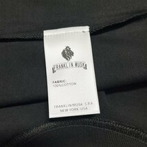 上級 定価2万 FRANKLIN MUSK・アメリカ・ニューヨーク発 半袖Tシャツ 上質 薄手 吸汗速乾 個性 ICT カシューナッツ柄 トップス サイズ2_画像8