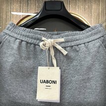 ★★人気EU製＆定価4万◆UABONI*Paris*スウェットパンツ*ユアボニ*パリ発◆定番 速乾 オシャレ チノパン ズボン カジュアル 普段着 L/48_画像3