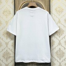 個性EU製＆定価2万◆UABONI*Paris*半袖Tシャツ*ユアボニ*パリ発◆高級 コットン100％ 吸汗 薄手 カットソー モノグラム Bearbrick 2XL/52_画像2