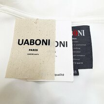 上級EU製＆定価4万◆UABONI*Paris*パーカー*ユアボニ*パリ発◆綿100％ 個性 快適 夕日 リラックス カットソー 男女兼用 秋冬 L/48サイズ_画像8