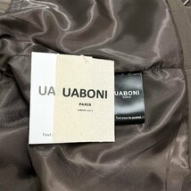 高級EU製＆定価6万◆UABONI*Paris*ジャケット*ユアボニ*パリ発◆上品 防風 洗練 オシャレ 無地 個性 紳士 メンズ ビジネス 通勤 日常 XL_画像10