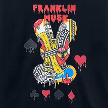 個性 定価2万 FRANKLIN MUSK・アメリカ・ニューヨーク発 半袖Tシャツ 通気吸汗 快適 楽ちん プリント オシャレ スウェット カットソー 夏 2_画像3