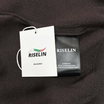 人気ヨーロッパ製※定価4万◆ブルガリア発※RISELIN ブラウス 上品 ソフト 快適 ニット リボン プリーツ きれいめ 洗練 レディース L/48_画像9