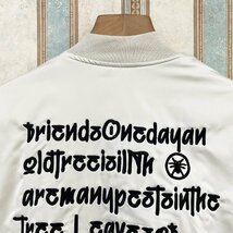 人気 定価6万 FRANKLIN MUSK・アメリカ・ニューヨーク発 ジャケット 薄手 防風 個性 蜘蛛 高級刺 アウター スタジャン 春夏 サイズ3_画像8