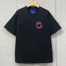 高級・半袖Ｔシャツ 定価2万◆Emmauela・イタリア・ミラノ発◆綿100％ 通気 吸湿 耐久 上品 ロゴ 英字 カットソー スウェット 絶賛 春夏2XL_画像2