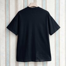 人気 定価2万 FRANKLIN MUSK・アメリカ・ニューヨーク発 半袖Tシャツ 高級 個性 クマ カットソー カジュアル ゆったり トップス サイズ3_画像2