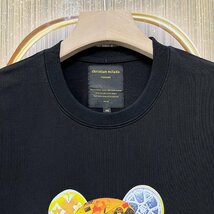 定価2万★christian milada・ミラノ発・半袖Tシャツ★コットン100% 上品 薄手 個性 吸汗速乾 モノグラム 日常 Bearbrick/ベアブリック XL_画像4