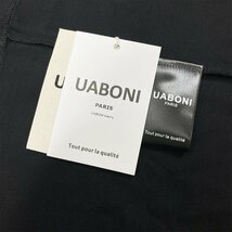 人気EU製＆定価2万◆UABONI*Paris*半袖Tシャツ*ユアボニ*パリ発◆綿100% 快適 吸汗 個性 カットソー スウェット カップル 男女兼用 2XL_画像9