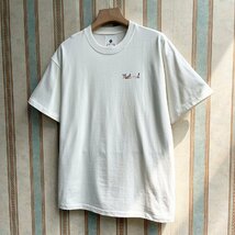 個性 定価2万 FRANKLIN MUSK・アメリカ・ニューヨーク発 半袖Tシャツ 上質 快適 通気 洗練 スウェット イラスト お洒落 日常着 サイズ3_画像10