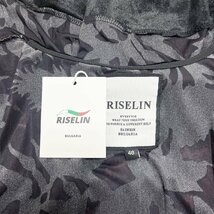 上級ヨーロッパ製※定価2万◆ブルガリア発※RISELIN 半袖Tシャツ 薄手 快適 艶 個性 総柄 透かし レトロ感 トップス レディース L/48_画像7