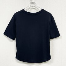 人気ヨーロッパ製※定価2万◆ブルガリア発※RISELIN 半袖Tシャツ 通気 個性 ハート柄 ギャザー ショート丈 キレイめ レディース L/48_画像2