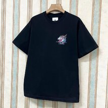 高級 定価2万 FRANKLIN MUSK・アメリカ・ニューヨーク発 半袖Tシャツ コットン100％ 快適 個性 ストリート スウェット カットソー 夏 4_画像10