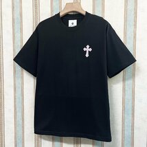 上級 定価2万 FRANKLIN MUSK・アメリカ・ニューヨーク発 半袖Tシャツ 上質 薄手 吸汗速乾 個性 ICT カシューナッツ柄 トップス サイズ2_画像10