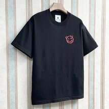個性 定価2万 FRANKLIN MUSK・アメリカ・ニューヨーク発 半袖Tシャツ コットン100％ 快適 可愛い 速乾 スウェット ユニセックス サイズ1_画像9