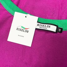 個性ヨーロッパ製※定価2万◆ブルガリア発※RISELIN 半袖Tシャツ 可愛い ゆったり ダメージ加工 ウサギ トップス アシンメトリー 街着 XL_画像8