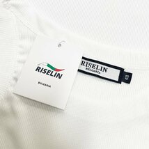 人気ヨーロッパ製※定価2万◆ブルガリア発※RISELIN タンクトップ 薄手 通気 快適 リブ インナー トップス きれいめ レディース 夏 M/46_画像8