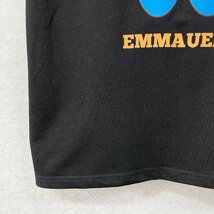 個性・半袖Tシャツ 定価2万◆Emmauela・イタリア・ミラノ発◆米国綿 吸湿 薄手 モノグラム おしゃれ ベアブリック/Bearbrick M/46サイズ_画像7