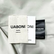 上級EU製＆定価6万◆UABONI*Paris*ジャケット*ユアボニ*パリ発◆高級 洗練 速乾 アウター テーラードジャケット シンプル 紳士 通勤 XL_画像8