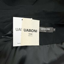 新作EU製＆定価6万◆UABONI*Paris*ジャケット*ユアボニ*パリ発◆上品 防風 洗練 オシャレ 無地 個性 紳士 メンズ ビジネス 通勤 日常 M_画像9