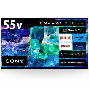SONY BRAVIA XRJ-55A95K [55吋] 展示美品1年保証(即決で5年保証）　輝くような色鮮やかさを実現するフラッグシップ4K有機ELテレビJW
