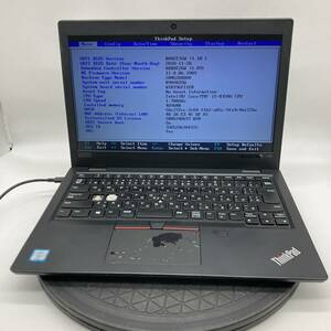 【BIOS可】ジャンク 2018年 Lenovo ThinkPad L380 CPU 第8世代 Core i5 8350U メモリ/HDD/SSDなし 13.3型 中古 PC ノートパソコン 基盤 3