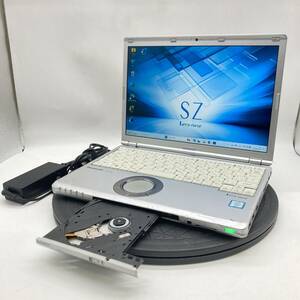 【動作ok】Panasonic Lets note SZ5 CF-SZ5ADCKS CPU Core i5-6300U メモリ4GB SSD128GB カメラ DVD Windows11 Office PC ノートパソコン