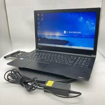 【美品】東芝 dynabook B55/D CPU Core i5-6200U メモリ4GB SSD128GB カメラ DVD Windows11 Office 中古 PC ノートパソコン_画像1