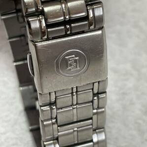 【50-10】1円〜【稼働品】CITIZEN シチズン エクシード エコドライブ H410-T003826 電波ソーラー デイト 純正ベルト メンズ 同梱不可の画像7