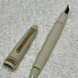 【52-48】1円〜 SAILOR セーラー 万年筆 ペン先 1911 14K 585 H-M 現状品 箱 インク カートリッジ 吸入器 取扱説明書 保証書付き 同梱不可の画像8