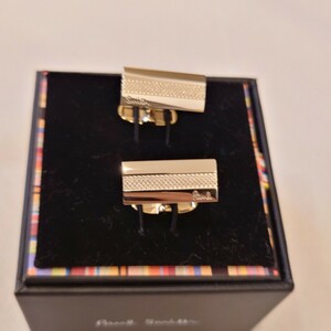  не использовался Paul Smith запонки Paul Smith кафф links Gold Union Jack 